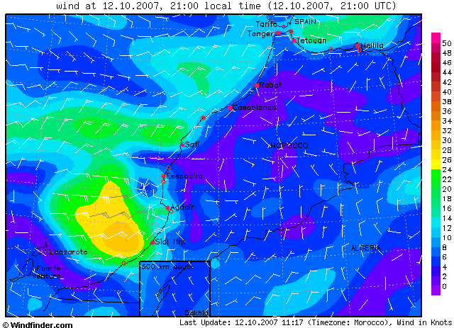 Windforecast Morocco